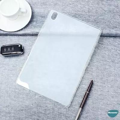 Microsonic Huawei MatePad Pro 10.8'' Kılıf Transparent Soft Beyaz