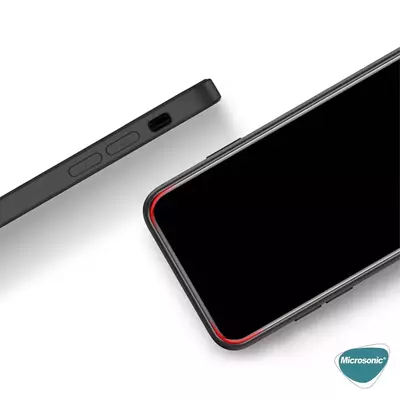 Microsonic Huawei Nova 10 Kılıf Matte Silicone Kırmızı