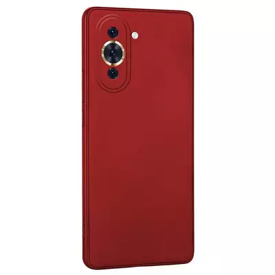 Microsonic Huawei Nova 10 Pro Kılıf Matte Silicone Kırmızı