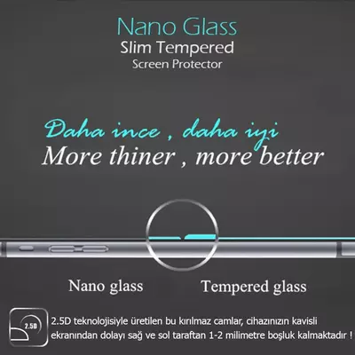 Microsonic Huawei Nova 10 SE Screen Protector Nano Glass Cam Ekran Koruyucu (3`lü Paket)