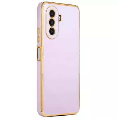 Microsonic Huawei Nova Y70 Kılıf Olive Plated Lila