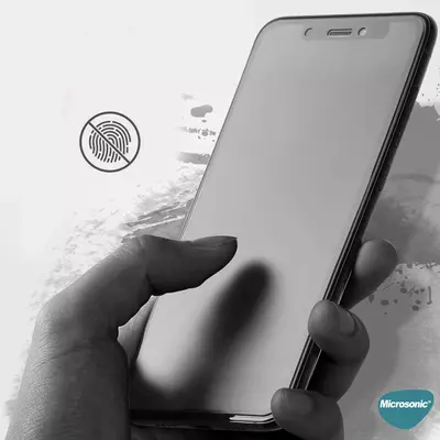 Microsonic Huawei Nova Y70 Seramik Matte Flexible Ekran Koruyucu Siyah