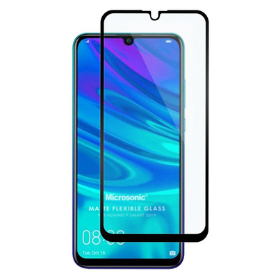 Microsonic Huawei P Smart 2019 Matte Flexible Ekran Koruyucu Siyah