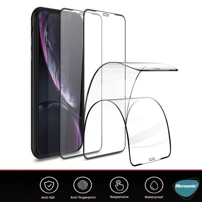 Microsonic Huawei P Smart 2021 Crystal Seramik Nano Ekran Koruyucu Siyah (2 Adet)