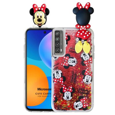 Microsonic Huawei P Smart 2021 Kılıf Cute Cartoon Minnie Mouse