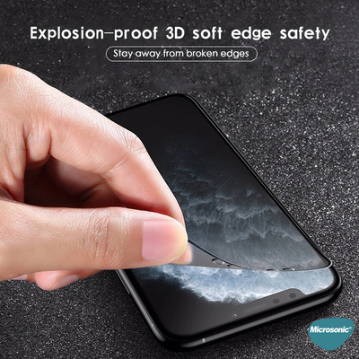 Microsonic Huawei P Smart 2021 Matte Flexible Ekran Koruyucu Siyah