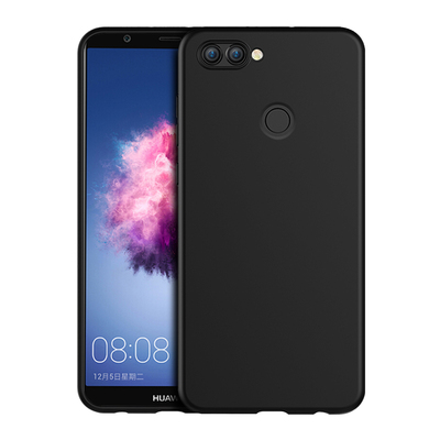 Microsonic Huawei P Smart Kılıf Matte Silicone Siyah