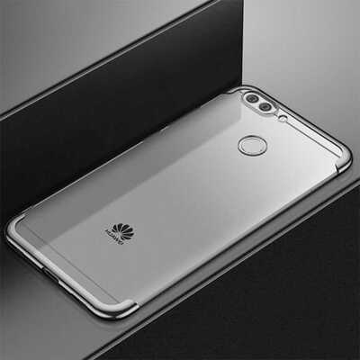 Microsonic Huawei P Smart Kılıf Skyfall Transparent Clear Gümüş