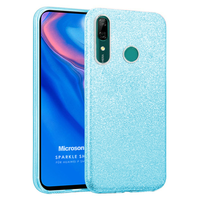 Microsonic Huawei P smart Z Kılıf Sparkle Shiny Mavi