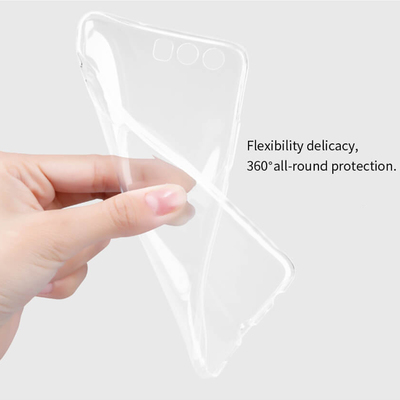 Microsonic Huawei P10 Kılıf Transparent Soft Pembe