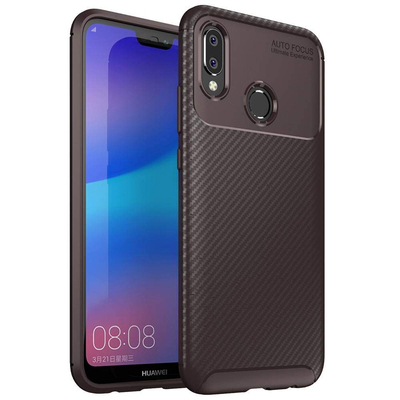 Microsonic Huawei P20 Lite Kılıf Legion Series Kahverengi