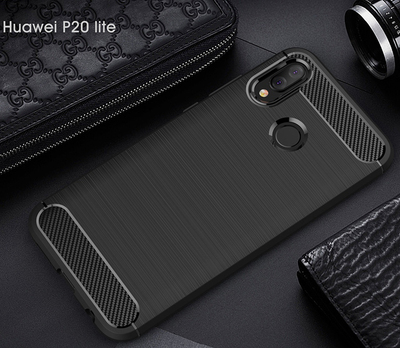 Microsonic Huawei P20 Lite Kılıf Room Silikon Siyah