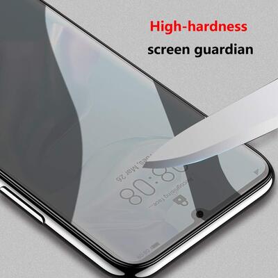 Microsonic Huawei P30 Invisible Privacy Kavisli Ekran Koruyucu Siyah