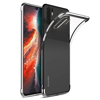 Microsonic Huawei P30 Pro Kılıf Skyfall Transparent Clear Gümüş