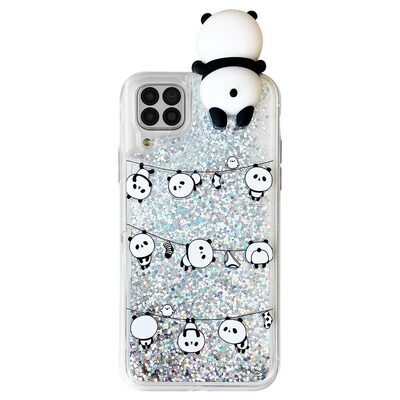 Microsonic Huawei P40 Lite Kılıf Cute Cartoon Panda