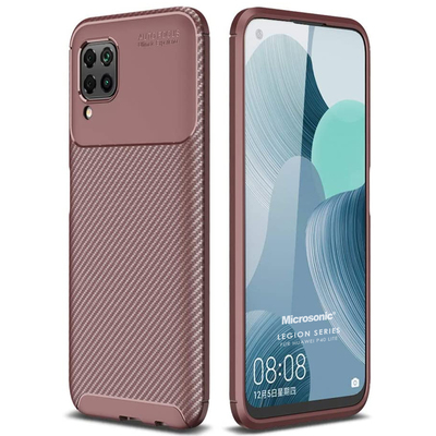 Microsonic Huawei P40 Lite Kılıf Legion Series Kahverengi