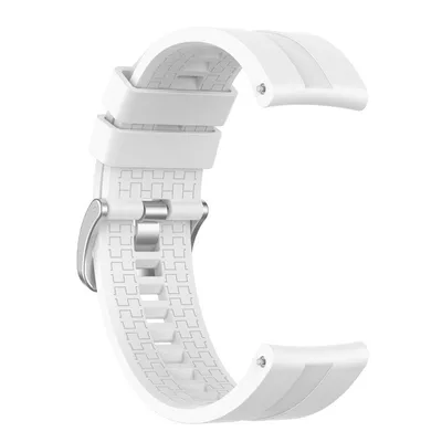 Microsonic Huawei Watch 3 Kordon, Silicone RapidBands Beyaz