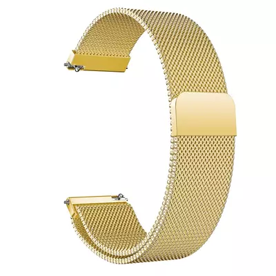 Microsonic Huawei Watch 3 Pro Milanese Loop Kordon Gold