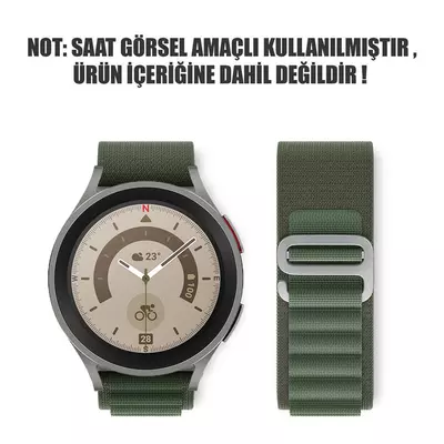 Microsonic Huawei Watch GT 3 SE Kordon Alpine Loop Yeşil