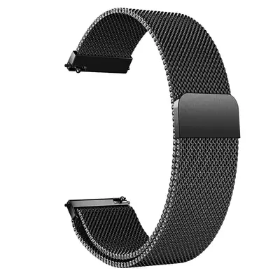 Microsonic Huawei Watch GT Runner Milanese Loop Kordon Siyah