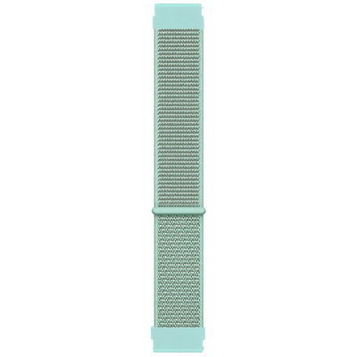 Microsonic Huawei Watch GT2 42mm Hasırlı Kordon Woven Sport Loop Mint Yeşili