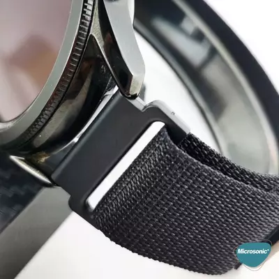 Microsonic Huawei Watch GT2 42mm Kordon Alpine Loop Siyah