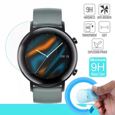 Microsonic Huawei Watch GT2 42mm Nano Cam Ekran Koruyucu