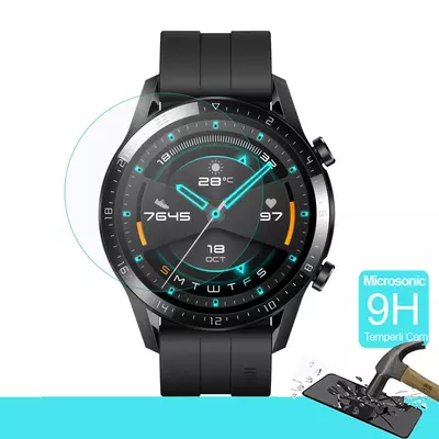 Microsonic Huawei Watch GT2 46mm Temperli Cam Ekran Koruyucu