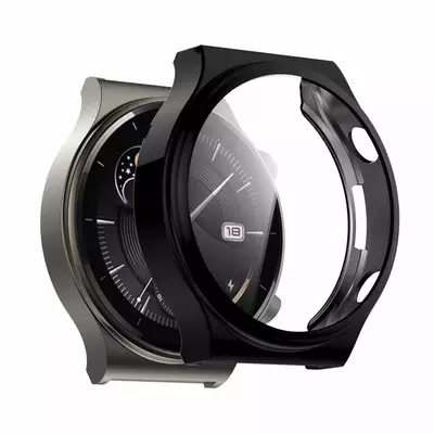 Microsonic Huawei Watch GT2 Pro Kılıf Matte Premium Slim WatchBand Siyah