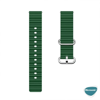 Microsonic Huawei Watch Ultimate Kordon Ocean Band Yeşil