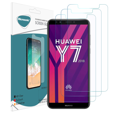 Microsonic Huawei Y7 2018 Nano Ekran Koruyucu (3'lü Paket)