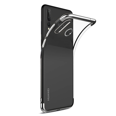 Microsonic Huawei Y9 Prime 2019 Kılıf Skyfall Transparent Clear Gümüş