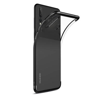 Microsonic Huawei Y9 Prime 2019 Kılıf Skyfall Transparent Clear Siyah