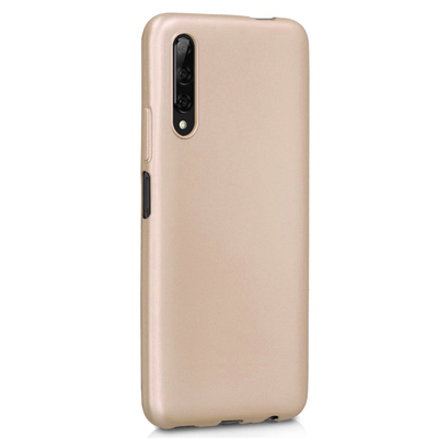 Microsonic Huawei Y9S Kılıf Matte Silicone Gold