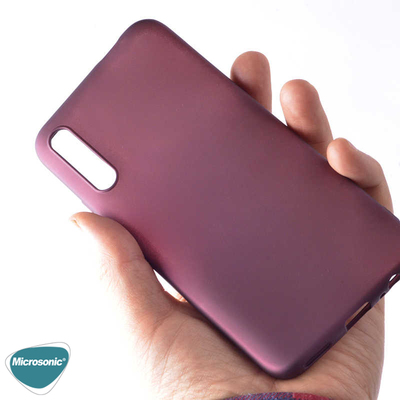 Microsonic Huawei Y9S Kılıf Matte Silicone Lacivert