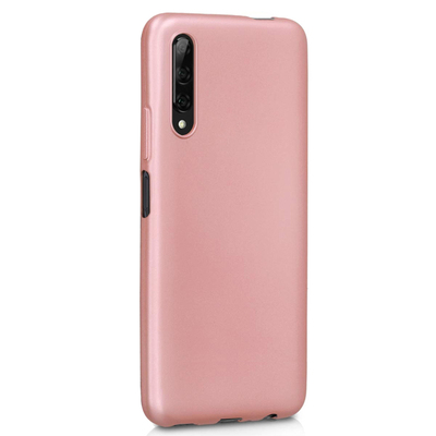 Microsonic Huawei Y9S Kılıf Matte Silicone Rose Gold