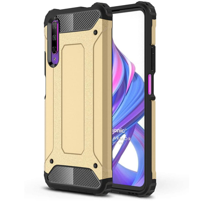 Microsonic Huawei Y9S Kılıf Rugged Armor Gold