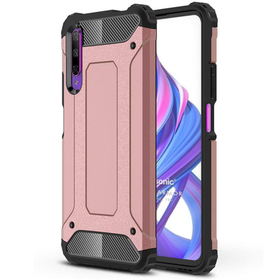 Microsonic Huawei Y9S Kılıf Rugged Armor Rose Gold