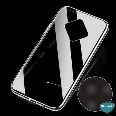 Microsonic Infinix Zero 8 Kılıf Transparent Soft Beyaz
