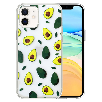 Microsonic Apple iPhone 11 Desenli Kılıf Avakado