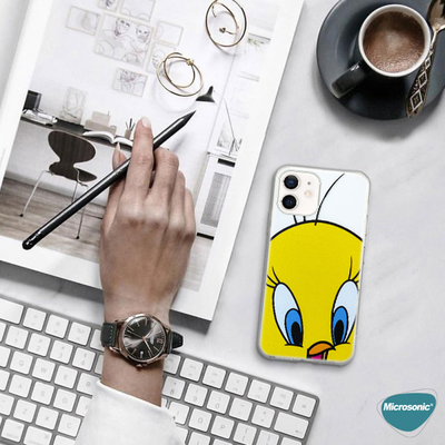 Microsonic Apple iPhone 11 Desenli Kılıf Sevimli Civciv