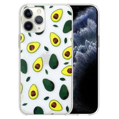 Microsonic Apple iPhone 11 Pro Max Desenli Kılıf Avakado