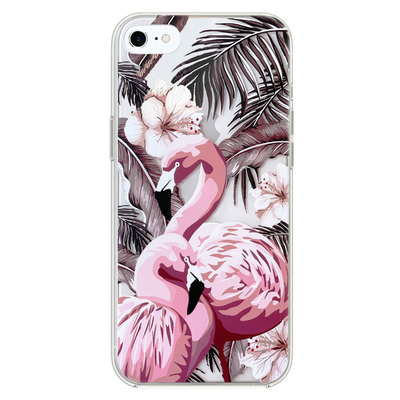 Microsonic iPhone 6 Desenli Kılıf Flamingo