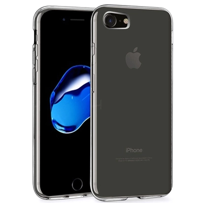 Microsonic iPhone 7 Kılıf Transparent Soft Beyaz