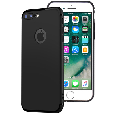 Microsonic iPhone 8 Plus Kılıf Kamera Korumalı Siyah