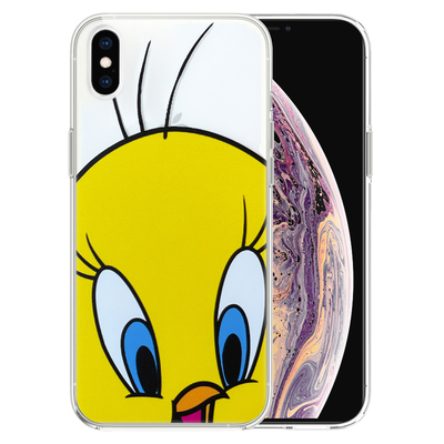 Microsonic iPhone XS Desenli Kılıf Sevimli Civciv