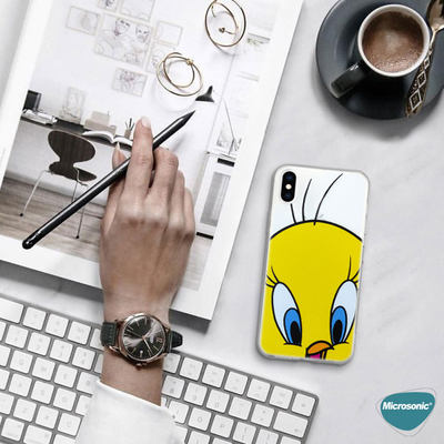 Microsonic iPhone XS Max Desenli Kılıf Sevimli Civciv