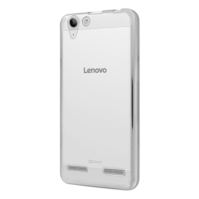 Microsonic Lenovo Vibe K5 Kılıf Skyfall Transparent Clear Gümüş