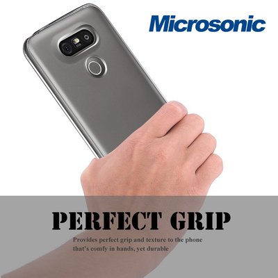 Microsonic Lenovo Vibe K5 Kılıf Transparent Soft Mavi