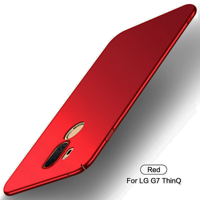 Microsonic LG G7 Kılıf Premium Slim Kırmızı